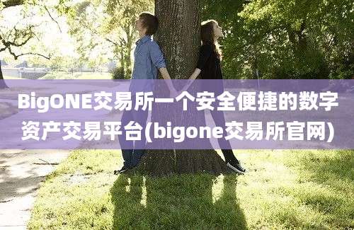 BigONE交易所一个安全便捷的数字资产交易平台(bigone交易所官网)