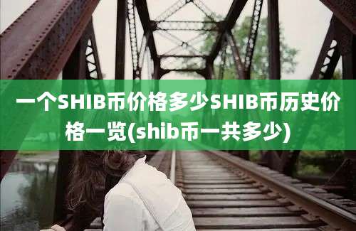 一个SHIB币价格多少SHIB币历史价格一览(shib币一共多少)