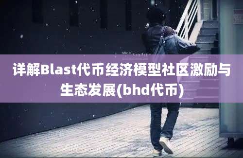 详解Blast代币经济模型社区激励与生态发展(bhd代币)