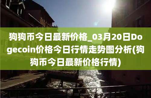 狗狗币今日最新价格_03月20日Dogecoin价格今日行情走势图分析(狗狗币今日最新价格行情)