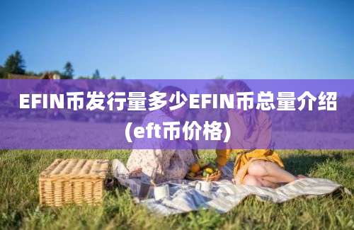 EFIN币发行量多少EFIN币总量介绍(eft币价格)