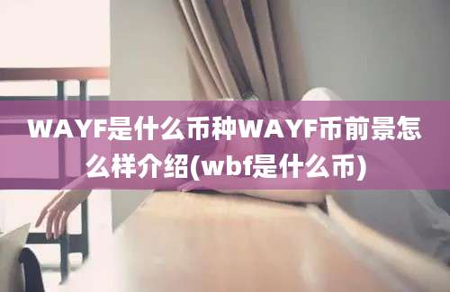 WAYF是什么币种WAYF币前景怎么样介绍(wbf是什么币)