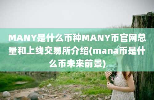 MANY是什么币种MANY币官网总量和上线交易所介绍(mana币是什么币未来前景)