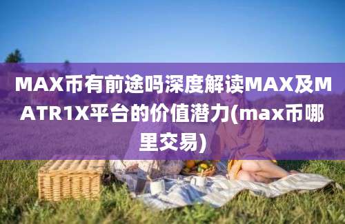 MAX币有前途吗深度解读MAX及MATR1X平台的价值潜力(max币哪里交易)