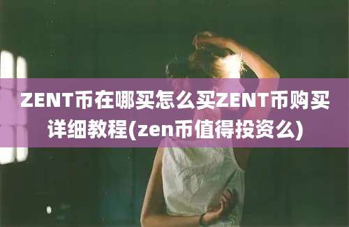 ZENT币在哪买怎么买ZENT币购买详细教程(zen币值得投资么)