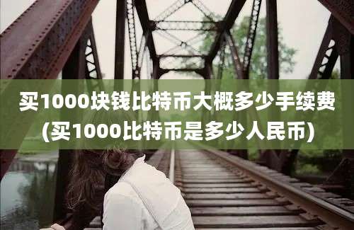 买1000块钱比特币大概多少手续费(买1000比特币是多少人民币)