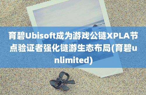 育碧Ubisoft成为游戏公链XPLA节点验证者强化链游生态布局(育碧unlimited)