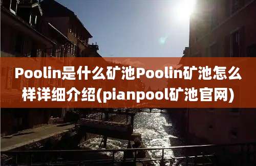 Poolin是什么矿池Poolin矿池怎么样详细介绍(pianpool矿池官网)