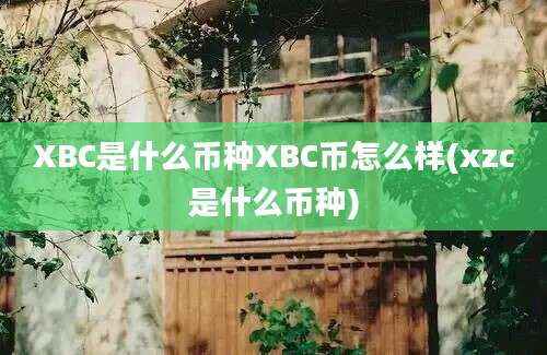 XBC是什么币种XBC币怎么样(xzc是什么币种)