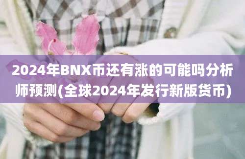 2024年BNX币还有涨的可能吗分析师预测(全球2024年发行新版货币)