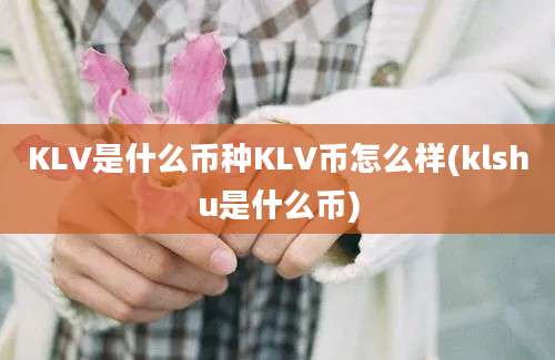 KLV是什么币种KLV币怎么样(klshu是什么币)