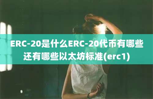 ERC-20是什么ERC-20代币有哪些还有哪些以太坊标准(erc1)