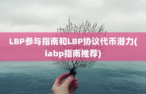 LBP参与指南和LBP协议代币潜力(iabp指南推荐)