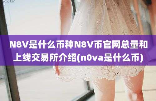 N8V是什么币种N8V币官网总量和上线交易所介绍(n0va是什么币)