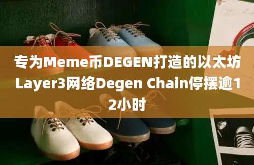 专为Meme币DEGEN打造的以太坊Layer3网络Degen Chain停摆逾12小时