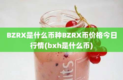 BZRX是什么币种BZRX币价格今日行情(bxh是什么币)