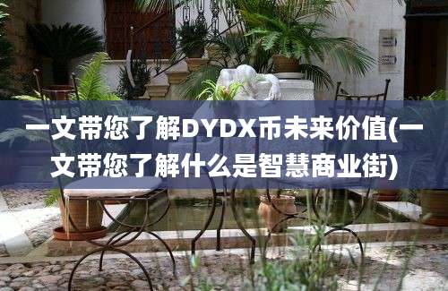 一文带您了解DYDX币未来价值(一文带您了解什么是智慧商业街)