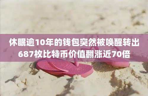 休眠逾10年的钱包突然被唤醒转出687枚比特币价值翻涨近70倍