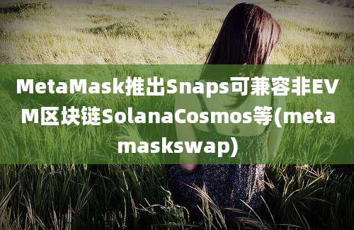 MetaMask推出Snaps可兼容非EVM区块链SolanaCosmos等(metamaskswap)