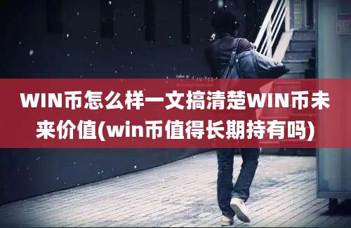 WIN币怎么样一文搞清楚WIN币未来价值(win币值得长期持有吗)