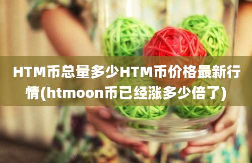 HTM币总量多少HTM币价格最新行情(htmoon币已经涨多少倍了)