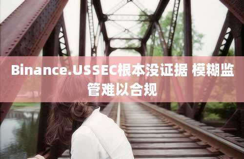 Binance.USSEC根本没证据 模糊监管难以合规