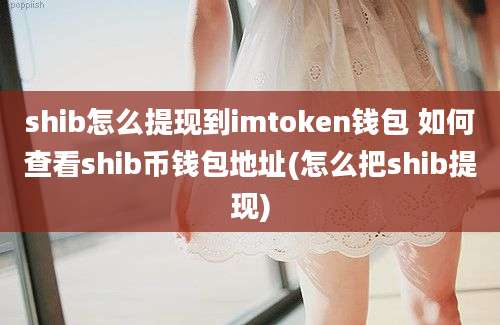 shib怎么提现到imtoken钱包 如何查看shib币钱包地址(怎么把shib提现)