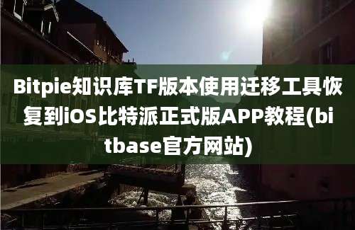 Bitpie知识库TF版本使用迁移工具恢复到iOS比特派正式版APP教程(bitbase官方网站)