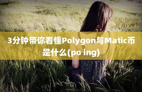 3分钟带你看懂Polygon与Matic币是什么(po ing)