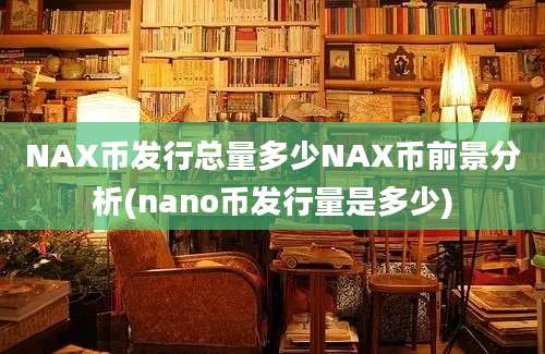 NAX币发行总量多少NAX币前景分析(nano币发行量是多少)