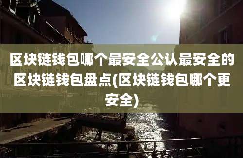 区块链钱包哪个最安全公认最安全的区块链钱包盘点(区块链钱包哪个更安全)