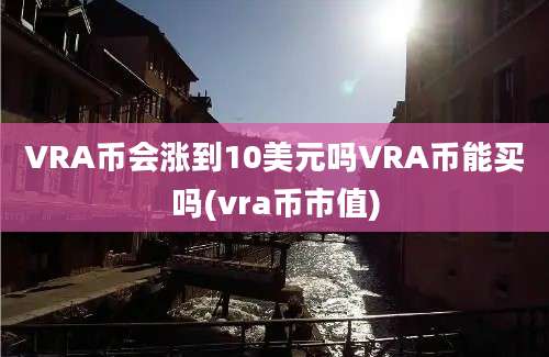 VRA币会涨到10美元吗VRA币能买吗(vra币市值)