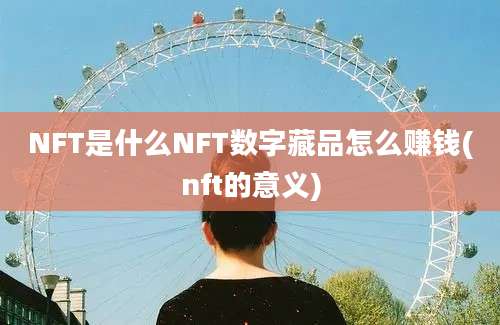 NFT是什么NFT数字藏品怎么赚钱(nft的意义)