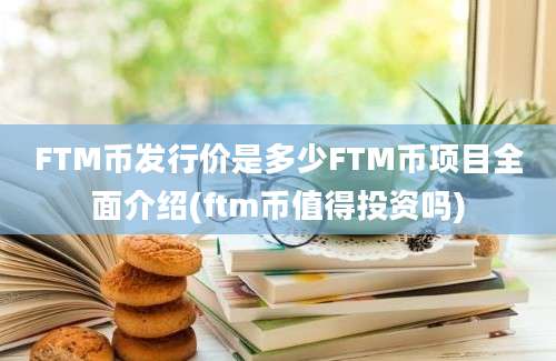 FTM币发行价是多少FTM币项目全面介绍(ftm币值得投资吗)