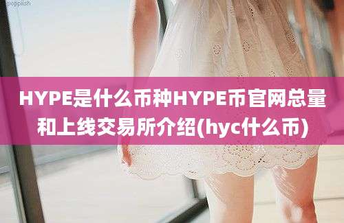 HYPE是什么币种HYPE币官网总量和上线交易所介绍(hyc什么币)