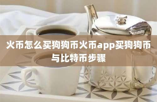 火币怎么买狗狗币火币app买狗狗币与比特币步骤