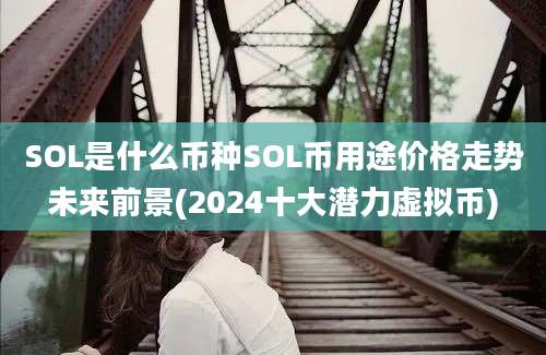 SOL是什么币种SOL币用途价格走势未来前景(2024十大潜力虚拟币)