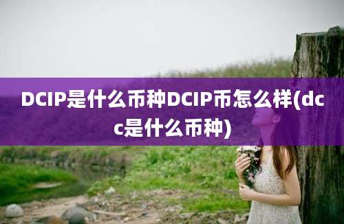 DCIP是什么币种DCIP币怎么样(dcc是什么币种)