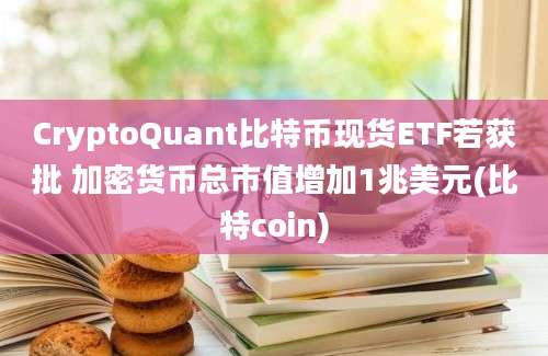 CryptoQuant比特币现货ETF若获批 加密货币总市值增加1兆美元(比特coin)