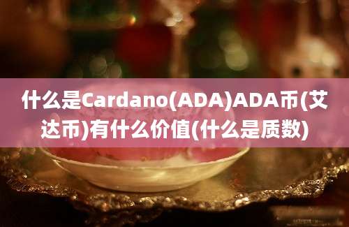 什么是Cardano(ADA)ADA币(艾达币)有什么价值(什么是质数)