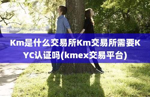 Km是什么交易所Km交易所需要KYC认证吗(kmex交易平台)