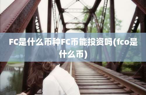 FC是什么币种FC币能投资吗(fco是什么币)