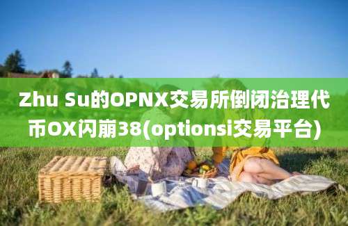 Zhu Su的OPNX交易所倒闭治理代币OX闪崩38(optionsi交易平台)