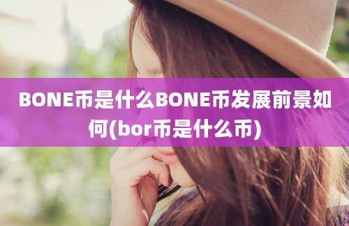 BONE币是什么BONE币发展前景如何(bor币是什么币)