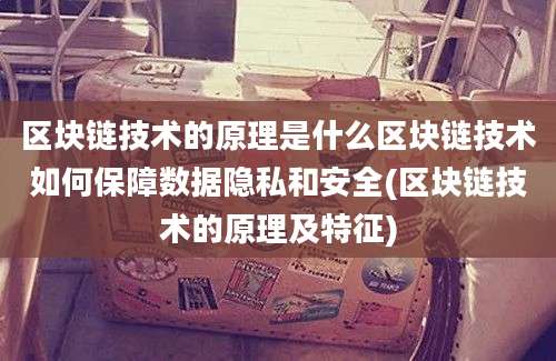 区块链技术的原理是什么区块链技术如何保障数据隐私和安全(区块链技术的原理及特征)