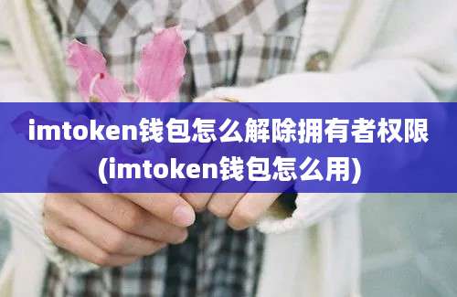 imtoken钱包怎么解除拥有者权限(imtoken钱包怎么用)