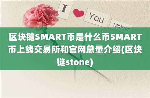 区块链SMART币是什么币SMART币上线交易所和官网总量介绍(区块链stone)