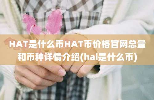 HAT是什么币HAT币价格官网总量和币种详情介绍(hai是什么币)