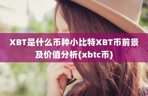 XBT是什么币种小比特XBT币前景及价值分析(xbtc币)