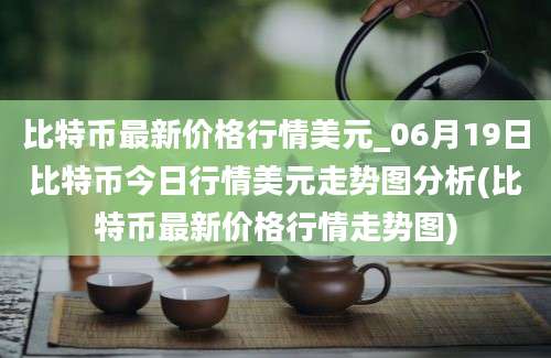 比特币最新价格行情美元_06月19日比特币今日行情美元走势图分析(比特币最新价格行情走势图)